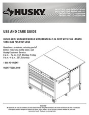 Husky HOTC4609BJ5M Guía De Uso Y Mantenimiento