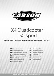 Carson X4 Quadcopter 150 Sport Indicaciones De Seguridad