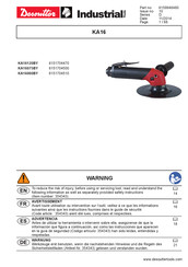 Desoutter KA16060BY Manual Del Usuario