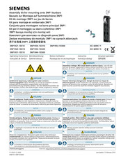 Siemens 3NP1921-1EE10 Instructivo