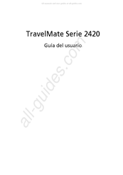 Acer TravelMate 2420 Serie Guia Del Usuario