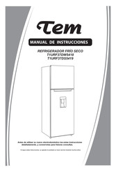 TEM T1URF37DS5419 Manual De Instrucciones