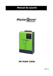 MasterPower F-PUMP 15KW Manual De Usuario