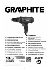 GRAPHITE 58G793 Manual Del Usuario