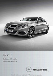 Mercedes-Benz Clase E 2013 Instrucciones De Servicio