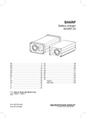 MicroPower Sharp 20 Manual Del Usuario