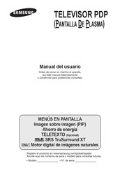 Samsung PS50Q92H Manual Del Usuario