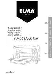 Elma HM30 black line Manual De Instrucciones