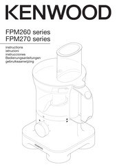 Kenwood FPM260 Serie Manual De Instrucciones