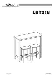 Songmics Vasagle LBT218 Instrucciones De Montaje