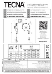 TECNA 9313 Manual De Uso