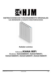 HJM KIANA1500WIFI Instrucciones De Funcionamiento Originales