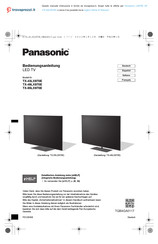 Panasonic TX-49LX970E Manual De Instrucciones