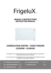 Frigelux CCO401BF Manual De Uso