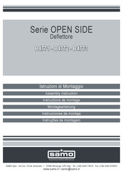 Samo OPEN SIDE B4771 Instrucciones De Montaje