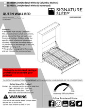 Signature Sleep 9934501COM Manual Del Usuario