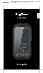 RugGear RG725 Manual De Instrucciones