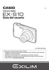 Casio Exilim EX-S10 Guia Del Usuario