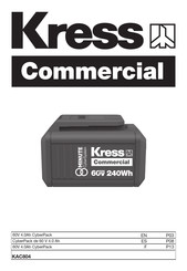 KRESS KAC804 Manual Del Usuario