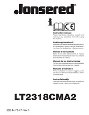 Jonsered LT2318CMA2 Manual De Las Instrucciones