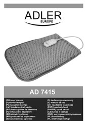 Adler europe AD7415 Manual De Uso