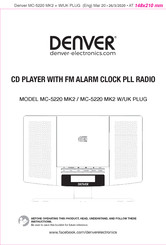 Denver Electronics MC-5220 MK2 Manual De Instrucciones