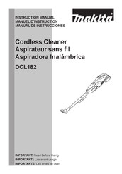 Makita DCL182 Manual De Instrucciones