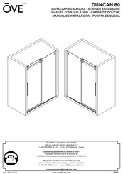OVE DUNCAN 60 Manual De Instalación