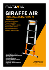 Batavia GIRAFFE AIR BT-TL014 Manual De Usuario