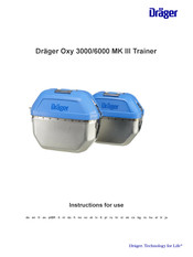 Dräger Oxy 6000 MK III Trainer Instrucciones De Uso