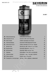 SEVERIN KA 4811 Instrucciones De Uso