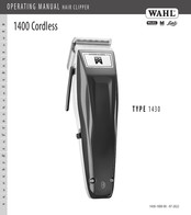 Wahl 1400CL Manual De Uso Original