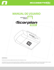 Accessmatic Scorpion 900 Manual De Usuario