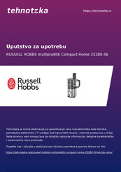 Russell Hobbs Compact Home 25280-56 Manual Del Usuario