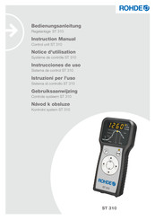 Rohde ST 310 Instrucciones De Uso