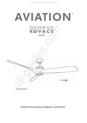 minkaAire AVIATION F853 Manual De Instrucciones De Instalación