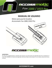 Accessmatic Fox 1022 Pro Manual De Usuario