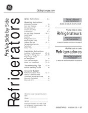 GE 25 Manual Del Propietario E Instalación