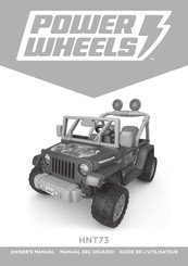 Power Wheels HNT73 Manual Del Usuario