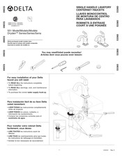 Delta Dryden Serie Manual Del Usuario