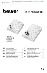 Beurer UB 68 XXL Instrucciones Para El Uso