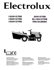 Electrolux BL18H107RB Manual De Las Instrucciones