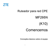 ZTE MF295N Guia De Inicio Rapido