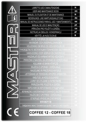 Master Coffee 18 Manual De Instrucciones Para El Uso Y Mantenimiento