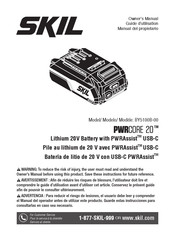 Skil PWRCORE 20 BY5100B-00 Manual Del Propietário