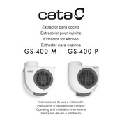 Cata GS-400 P Instrucciones De Uso E Instalación