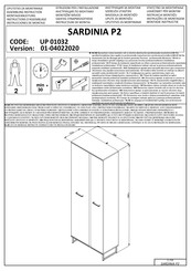 Forma Ideale UP 01032 Instrucciones De Montaje