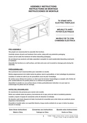 Hudson & Canal TV0690 Instrucciones De Montaje