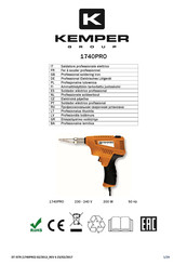 Kemper 1740PRO Manual Del Usuario