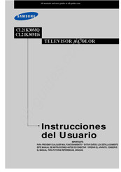 Samsung CL21K30M16 Instrucciones De Usuario